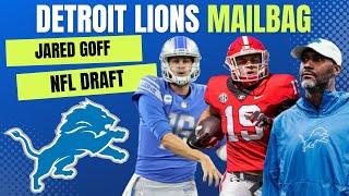 Detroit Lions Mailbag Rumors: Extend Jared Goff? Trade Up For Brock Bowers? Trade Up For Jared Verse