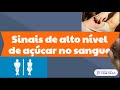 10 sintomas de açúcar alto no sangue (CUIDADO)