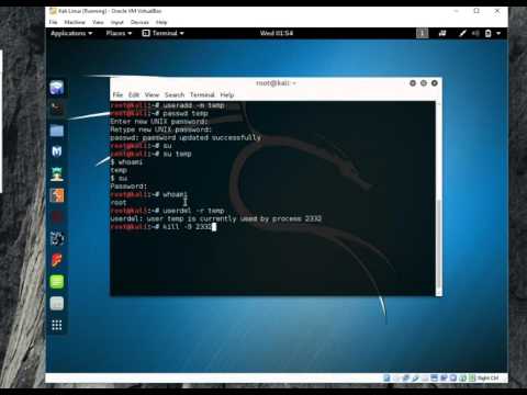 BandZ Network: Kali Linux : How to Add / Delete Kali Linux User BandZ Network: Kali Linux : How to Add / Delete Kali Linux User