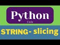 string in python | slicing | In-Build Function in Python | Python String #shorts  #python #ytshorts
