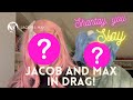 GAY COUPLE GET DRAG MAKEOVER BY SISTERS! #LockUpYourHusbands | JACOB & MAX