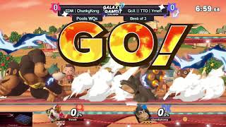 GGxC 4 - GcX TTO Ymeh (Bowser) Vs. EDM ChunkyKong (DonkeyKong) - Pools: Winners Quarters