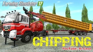 Farming Simulator 17 Mods Wood Chipper JENZ HEM 583 on MAN TGS Truck \u0026 Semitrailer