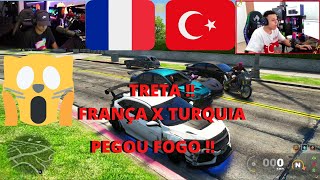 FRANÇA X TURQUIA TEVE TRETA NO RP!! VISÃO DO CORINGA E DO GUGU