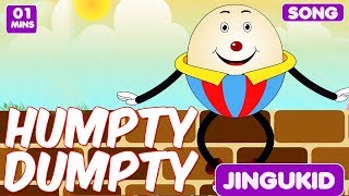 Humpty Dumpty - Popular Animated Nursery Rhymes | Latest Animation Rhymes and Songs for Children