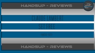 HandsUp - Reviews 173# / Claude Lambert - Set Free (Radio Edit)