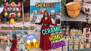 Cheapest Ceramic Pots and Planters in Wholesale Price || Miyapur Hyderabad