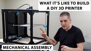 DIY 3D Printer Build Experience (I) // Mechanical Assembly // RatRig V-Core-3