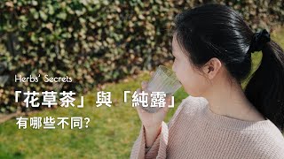 「花草茶」與「純露」有哪些不同？｜赫本的秘密 Herbs' Secrets