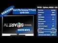 Samsung TV Flip/Invert Picture Upside Down. (Mirror Mode) with Service Menu Samsung TV Flip/Invert Picture Upside Down. (Mirror Mode) with Service Menu