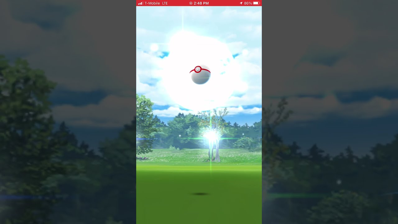 Shiny Shadow Nidoran(male) Encounter in Pokémon Go