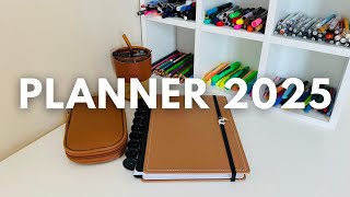 Montando meu PLANNER 2025 + Review PLANNER 2024 | #cadernointeligente