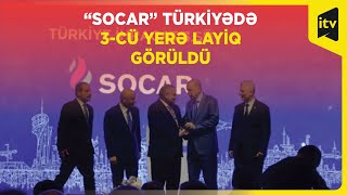 Prezident Ərdoğan “SOCAR”ı mükafatlandırdı