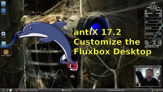 antiX 17.2 - setting up fluxbox desktop