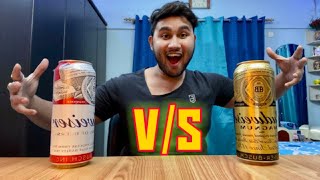 Budweiser V/S Budweiser Magnum | Light Beer V/S Strong Beer | Finding Out The Best Beer |18+ Only |