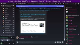 CircuitPython Weekly Meeting for September 5, 2023 @circuitpython #circuitpython #adafruit