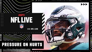 How much pressure is on Jalen Hurts with this Eagles offense? | NFL Live