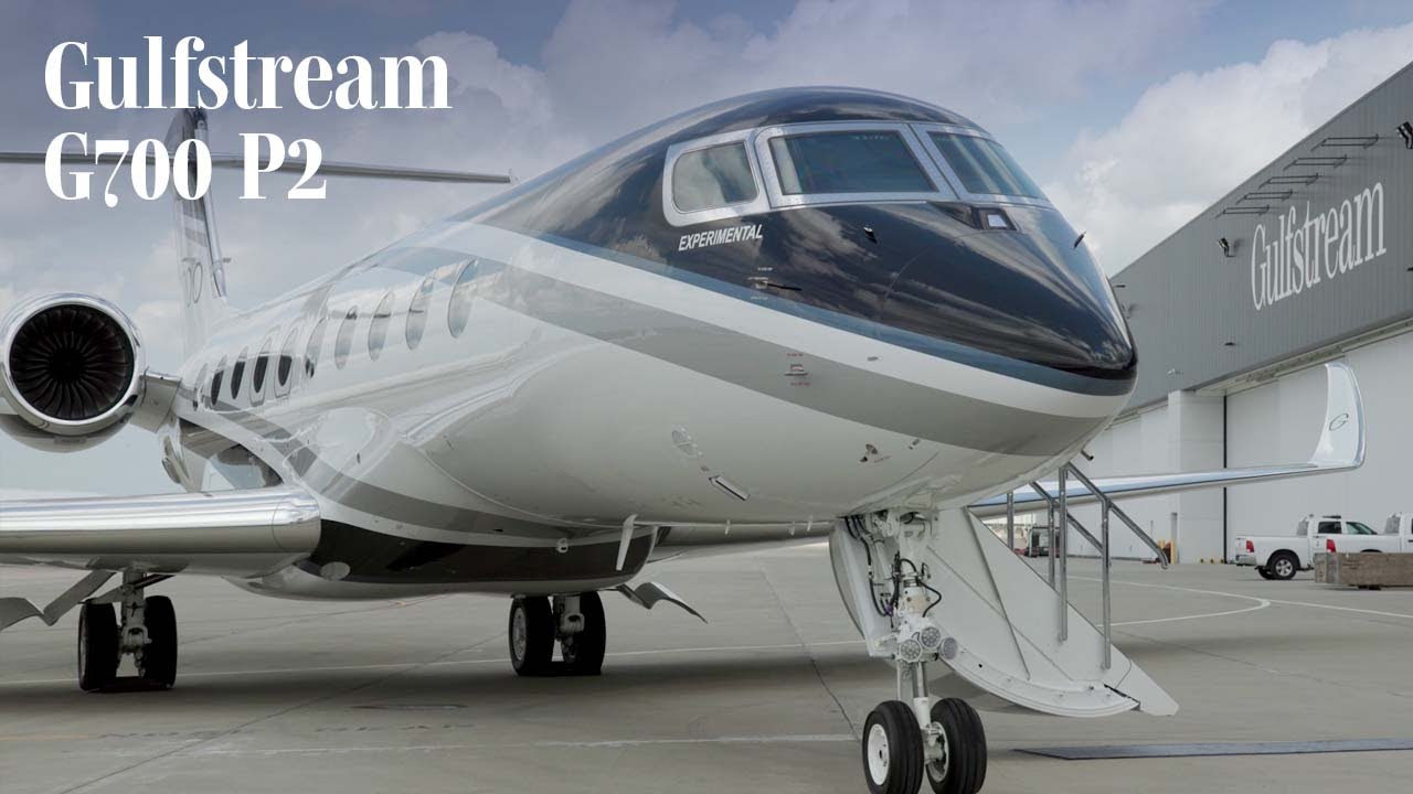 Gulfstream G700 Second Production Test G700 With Full Interior Ain