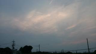 2017.5.31　さいたま市から見た地震雲　２