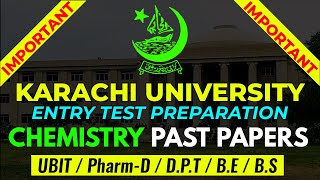 KU Entry Test (Chemistry Past Papers)