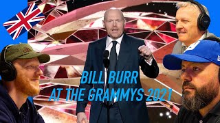 Bill Burr at the Grammy Awards 2021 REACTION!! | OFFICE BLOKES REACT!!