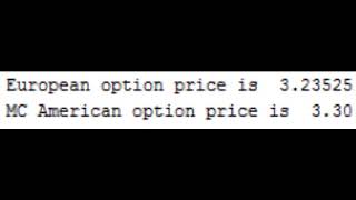 Valuing American Options Using Monte Carlo Simulation –Derivative Pricing in Python