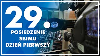 29. posiedzenie Sejmu - dzień pierwszy.  20 lutego 2025 r.