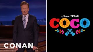 Conan Calls Out Disney’s "Coco" | CONAN on TBS
