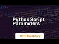 python script parameters