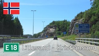 Norway: E18 into Kristiansand