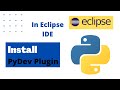 How to Install PyDev Plugin in Eclipse IDE | (Python 3.8.5)