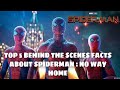 TOP 5 BEHIND THE SCENES FACTS ABOUT #spiderman #nowayhome #factshorts #shorts #ytshorts #mcu.