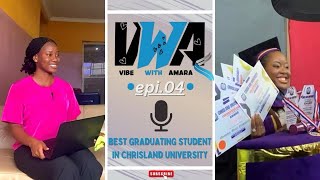 The journey of the Best Graduating Student in Chrisland University with a CGPA of 4.99.