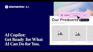Introducing Elementor AI Copilot