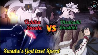 Sasuke🙌god level Fight in one hand 🤬 Otsutsuki kinshiki VS Sasuke Uchiha#boruto|@Warewa_VibiN