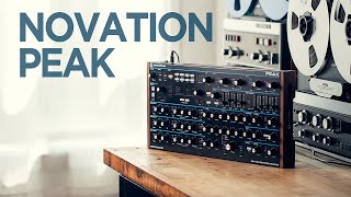 My Favorite Desktop Synth : Novation Peak // My go to for bass and lush pad sounds