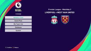 Efootball/ PES 2023: 2023 Liverpool  (career mode)| | PS4 720P Broadcast