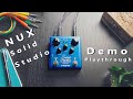 NUX Solid Studio Power Amp Simulator demo / playthrough (no talking)