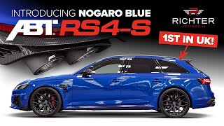 Introducing the 1st Nogaro Blue ABT RS4-S in the UK - Richter Automotive