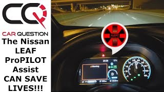 Nissan Leaf | ProPILOT Assist Emergency Hands Off feature! | Review part 8/8
