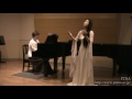 w.a.mozart／ave verum corpus k.618 中川京子 pf. 小池由美 sop.