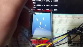 ESP8266 Wifi Microcontroller ($3) + LCD TouchScreen ($6)