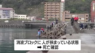 「人が浮いている」　港の岸壁で男性とみられる遺体が見つかる　鹿児島・奄美市