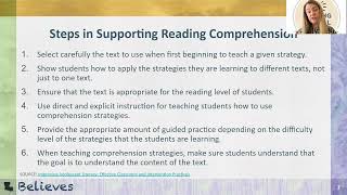 MS and HS Session 8 - Building Comprehension - Graphic Organizers