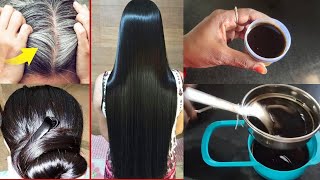 सफेद बालों को जड़ से काला करे बिना किसी डाई के homemade natural hair dye