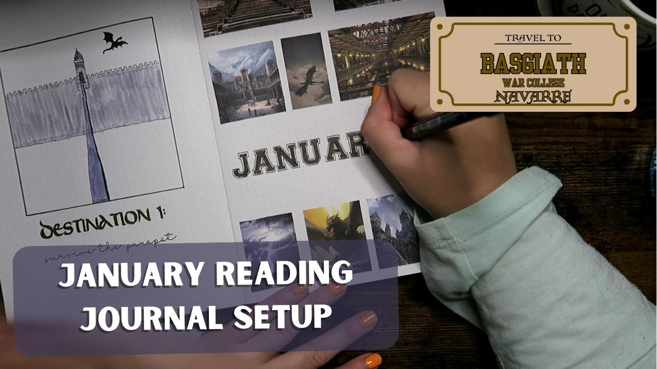 January Reading Journal Setup Youtube
