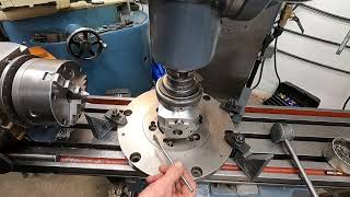 Brown \u0026 Sharpe milling machine with Wohlhaupter Boring and facing head 2!