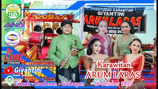 #live #karawitan #giyantini #arumlaras / ANA AUDIO / AV_PRO MEDIA / GIYANTINI OFFICIAL / 16 OKT 2023