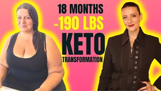 How I lost Over 190 Lbs on Keto! Weight loss story.