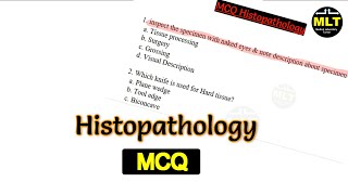 Histoapthology MQC with answer || Mcq histopathology